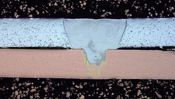 Low magnification micrograph, typical of what may be observed