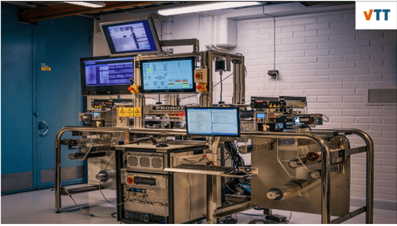 Figure 4. R2R TESLA test line at VTT