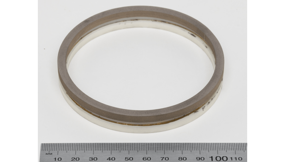 Figure 1. Alumina-Interlayer-Titanium demonstrator component