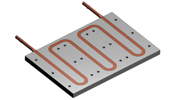 Traditional cooling plate targeted for modernisation
