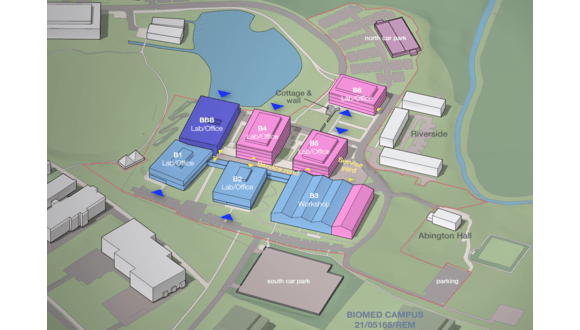 Figure 3. Proposed property configuration (Image Courtesy of Hawkins/Brown)