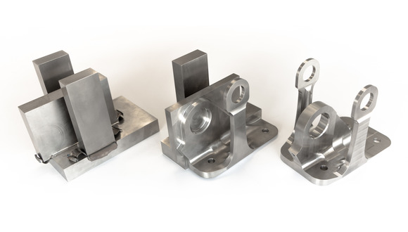 Figure 1. LFW application for a structural part in titanium