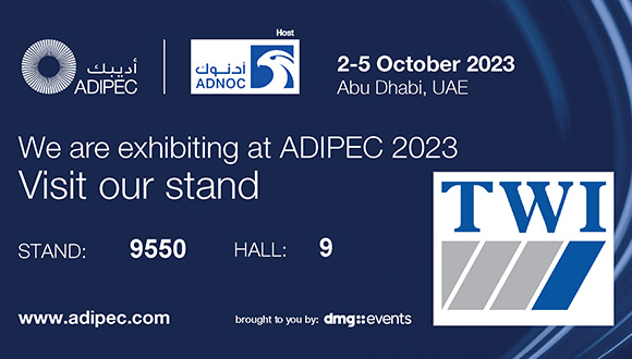 TWI at ADIPEC 2023 Hall 9 Stand 9550