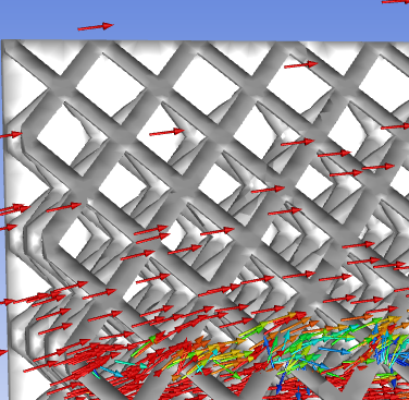 CFD analysis of an AM heat exchanger