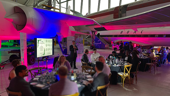The conference dinner took place at the  Imperial War Museum Duxford. Photo: NSIRC / TWI Ltd