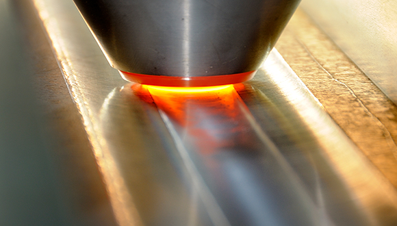 Friction Stir Welding was invented by Wayne Thomas at TWI Ltd in 1991 and overcomes many of the problems associated with traditional joining techniques. Photo: TWI Ltd