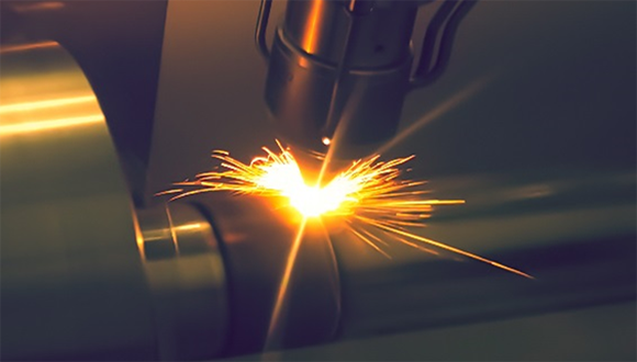 Image of Extreme high-speed laser application (EHLA). Photo: TWI Ltd