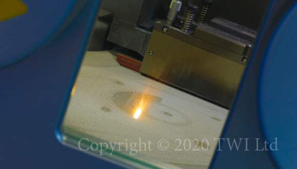 Figure 1: Laser Powder Bed Fusion. Image Courtesy of TWI Ltd


