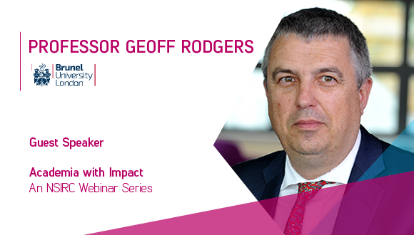 Professor Geoff Rodgers. Photo: Brunel University London