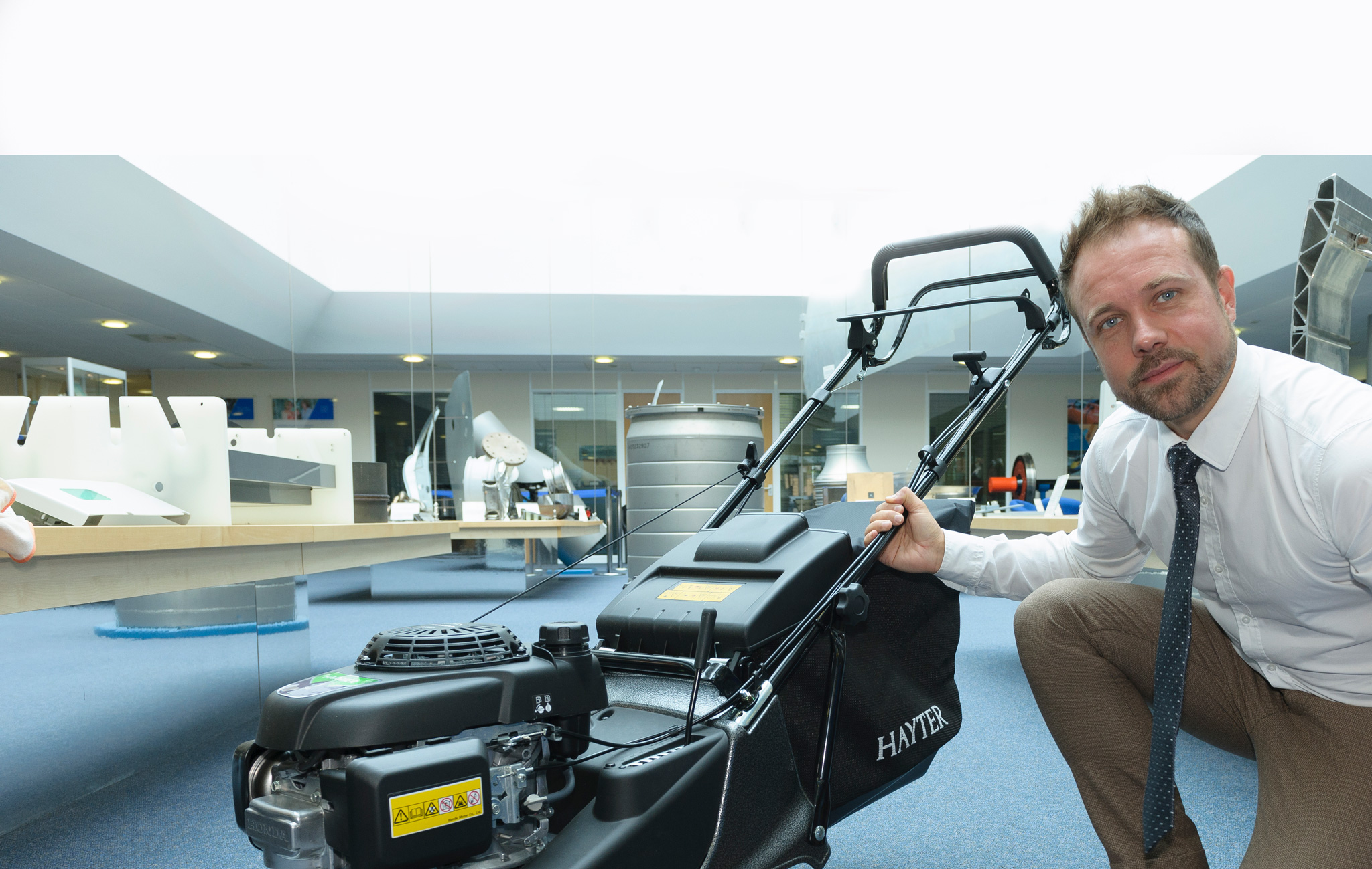 New manufacturing process supports Hayter's winning position TWI