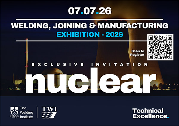 Welding, Joining and Manufacturing Exhibition - 7 July 2026