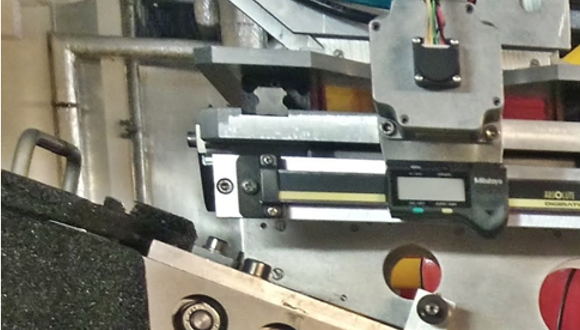 Experimental set-up at the ENGIN-X, ISIS