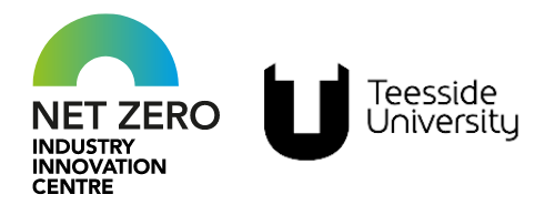 Net Zero & Teesside Uni logo