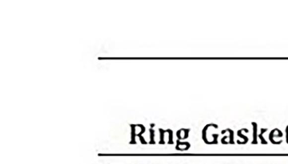 Table 4 - Maximum hardness for ring gasket. (Reference: ASME B16.20)