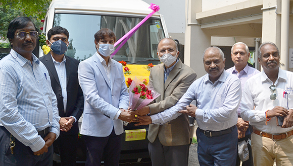Mobile training van donated to QUNEST Foundation