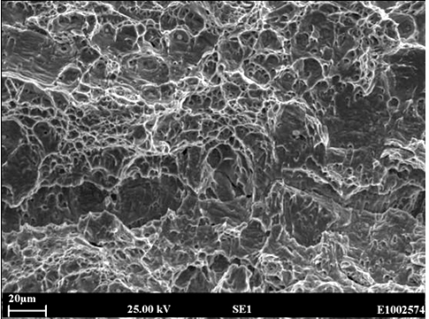 4b) Weld A (2ppm hydrogen), CTOD tested area 