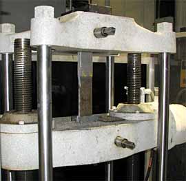 Fig.4. Tensile test set-up 