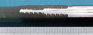 Fig.13. A Comeld joint of approximately 6mm thickness
