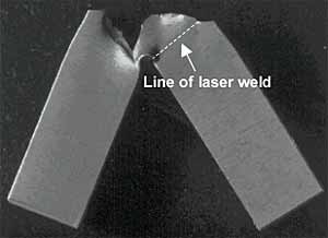 Fig. 4. Fracture Path Deviation (FPD) in Charpy V-notch impact test specimen