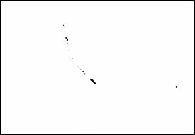 Fig. 2. A photograph of defect W3-6A (cf. Table 1) revealed by sectioning and detected by radiography