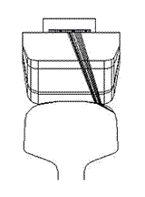  Fig. 2. Phased array probe showing skewed focused beam for gauge corner cracking detection 