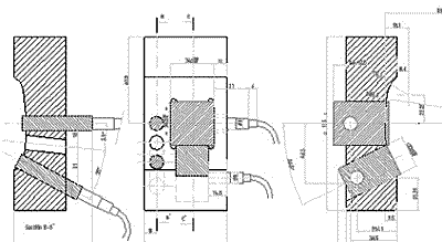 Fig. 6. Eddy current probe assembly