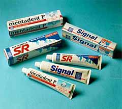 Fig. 4. Induction welding of toothpaste tubes