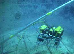 Fig.5. ROV Deployment of NDT