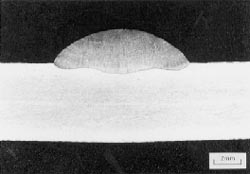 Fig.5 Transverse section of a typical MCA weld