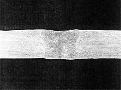 Fig.9. Hot crack susceptibility of modulated CW Nd:YAG laser welded aluminium alloy sheets.