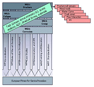 Fig. 1. Management structure of the FITNET consortium