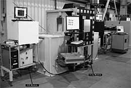 Fig.12. The MICROSCAN Prototype PCB In-line inspection system 