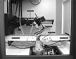 Fig.3. Main components inside X-ray chamber 