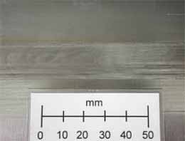 Fig.3. Surface appearance of a typical weld