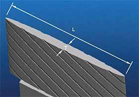 Fig.2. Schematic of Viblade blade