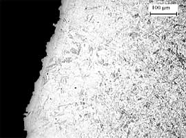 Fig.3. Fracture path in sample GMAW3