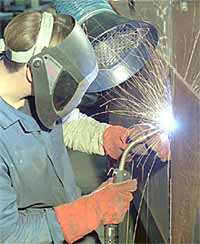 Fig.2. Gas metal arc (GMAW) welder