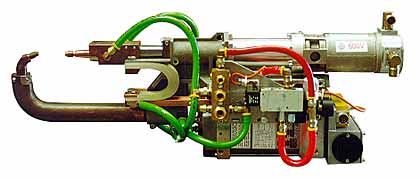 Fig.2. Typical servo controlled spot welding gun Courtesy ARO