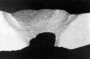 Fig. 1. Preferential weld metal corrosion in carbon steel