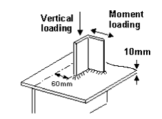 (v) Bracket to beam connection tested by Dexter