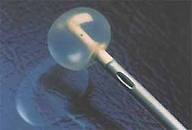 Fig.7. An adhesively bonded balloon catheter