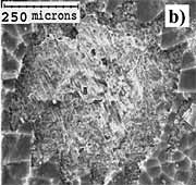 11b) anodised coating (showing extensive cracks)