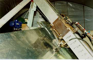 Fig.12. Portable FSW machine on the shipyard of the Research Foundation Institute in Cairns, Australia