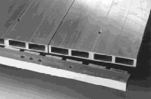 Fig.5. Joint design of Sapa's freezer panels (weld penetration 4.5mm, total weld length 16m) [11] 