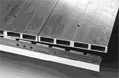 Fig.5. Joint design of Sapa's freezer panels (weld penetration 4.5mm, total weld length 16m;[13])