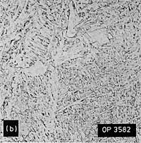 b) Root run, as-deposited