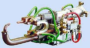 Fig.1. Typical servo controlled spot welding gun (Courtesy ARO)