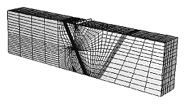 2a) the nominal-sided 'V' weld