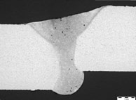 (a) Re-entrant root over 1mm mismatch but lack of fusion avoided, by reducing head stand-off by 2mm