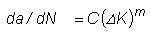 Comparison of fatigue of girth-welds in full-scale pipes and small-scale strip specimens - equation 5